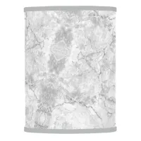 Simple White and Grey Marble |  Lamp Shade