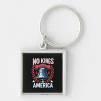 No Kings In America Design Classic Artistic Graphi Keychain