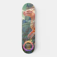 *~*  AP88 Ring of Fire Fierce Element Dragon  Skateboard