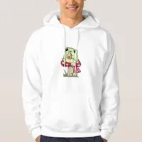 Mushroom Frog Goblincore Mycology Creative Style Hoodie