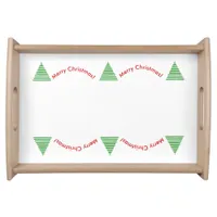 Serving Tray - Sylized Tree with Curved Text