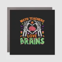 Math Brain Heart Skeleton Hand Zombie Halloween Car Magnet