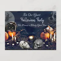 Be Our Guest, Spooky Halloween Party Invites