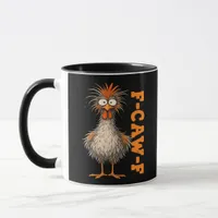 F-Caw-F-Chicken Eagerlys Colorful Funny Rooster Me Mug