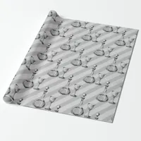 Vintage French Wine themed Wrapping Paper
