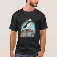 Cute Hand drawn Puffin T-Shirt