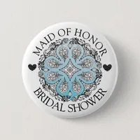 Maid of Honor Bridal Shower button