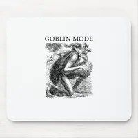 Goblin Mode Goblincore Vintage Aesthetic Funny Off Mouse Pad