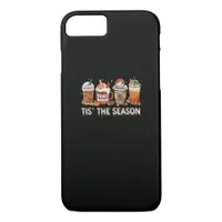 Tis The Season Football Pumpkin Spice Halloween Fa iPhone 8/7 Case