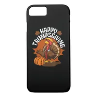 Happy Trumpsgiving Funny Thanksgiving Trumpkin Usa iPhone 8/7 Case