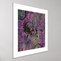 Modern Gold Foil Abstract Art Foil Prints