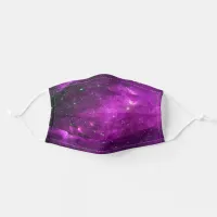 North America Nebula Purple Galaxy of Stars Adult Cloth Face Mask