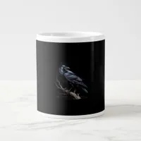 Crow, F-Caw-F Funny Bird Funny Quote Giant Coffee Mug