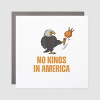 No Kings In America We The People Political Vintag Car Magnet