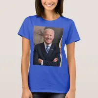 Joe Biden Official Portrait, ZSSG Women's T-Shirt