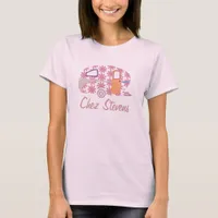 Personalized Retro Design Caravan Owners T Shirt