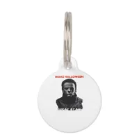 Make Halloween Great Again - Scary Horror Hallowee Pet ID Tag