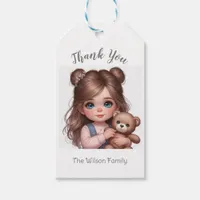 Personalized Sweet Baby Girl Gift Tags