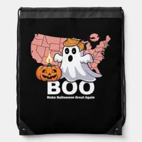 Trumpkin Funny Halloween Boo - Pumpkin Trumpkin Drawstring Bag