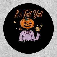 It’s Fall Y’all Funny Minimal Style Patch