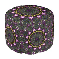 Geometric Star Night Princess Pouf