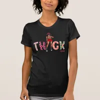 Bold and Beautiful Thick Black Diva Art T-Shirt