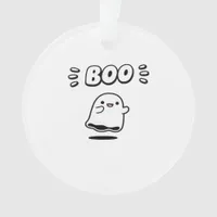 Little Boo Minimal Style Ornament