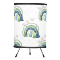 Watercolor Rainbow Pattern Tripod Lamp