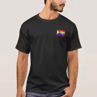 Subtle Progress Pride Flag Ally T-Shirt