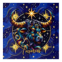 Horoscope Sign Taurus Zodiac Astrology Acrylic Print