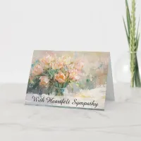 *~* Still Tulips Vase TV2 Sympathy Love Light Card