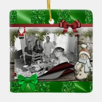 Personalize this Cute Christmas Frame Ornament