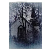 Old Abandoned Church All Occasions Greeting Card 