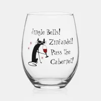 Jingle Bells Funny Christmas Wine Quote