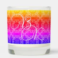 Rainbow Pastel Scented Jar Candle