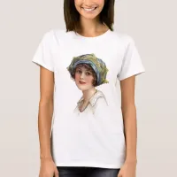 Vintage Lady Coronet and Lace T-shirt