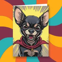 Funny Crazy Chihuahua | The World's Gone Crazy Card