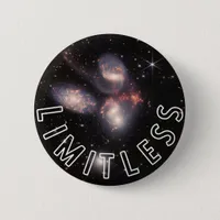 Limitless Galaxy Inspirational Button