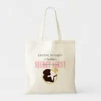 Secret Agent License Party Bachelorette Itinerary Tote Bag