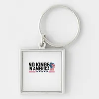 No Kings In America USA Creative Casual Keychain