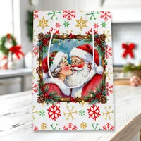 A Sweet Old-Fashioned Christmas | Mr and Mrs Claus Medium Gift Bag