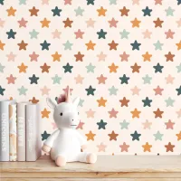 Boho Star Nursery Wallpaper