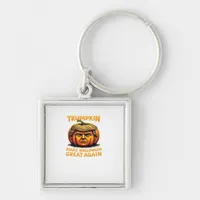 Halloween Trumpkin Make Halloween Great Again Keychain
