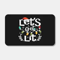 Let's Get Lit Drinking Santa Hat Christmas Lights  Matchboxes