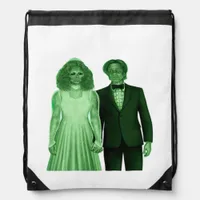Till Death Do Us Part Classic Design Drawstring Bag