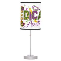 Medical Assistant - Mardi Gras Table Lamp