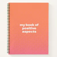 Book of Positive Aspects Gradient Notebook