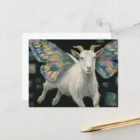 Goat Fairy Postcard