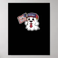 Spooky, Halloween, Trick Or Vote, I Always Get Gho Poster
