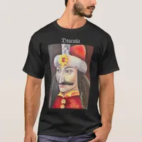 Vlad Tepes Dracula Romanian Heritage Poster T-Shirt